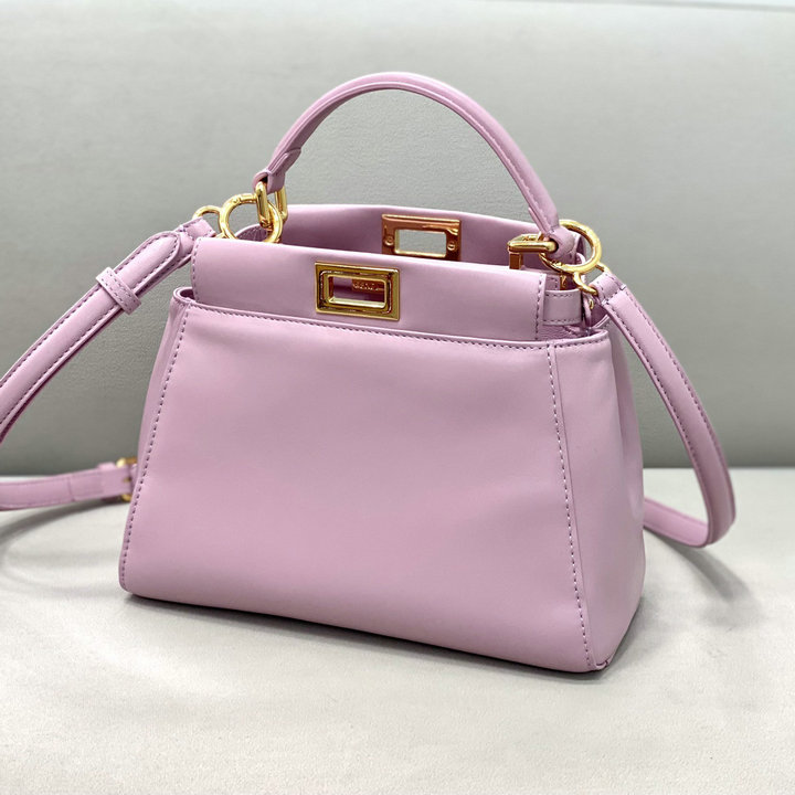 フェンディ FENDI 168-FD8383QF　2021年最新入荷 ピーカブー ミディアム トートバッグ トップハンドルバッグ ハンドバッグ カーフレザー