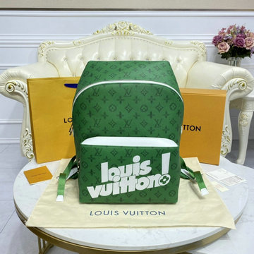 商品名称：ルイヴィトン LOUISVUITTON 057-M45879L　2021年最新入荷 ディスカバリー バックパック PM メンズ リュックサック リュック ウォーターカラー モノグラム キャンパス