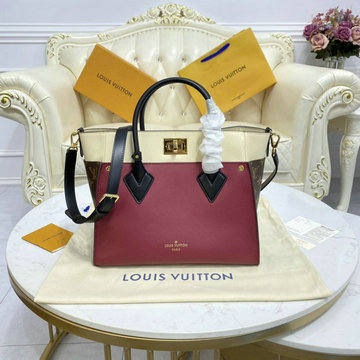 ルイヴィトン LOUISVUITTON 057-M56934　2021年最新入荷 オンマイサイド MM トップハンドルバッグ トートバッグ 2way ショルダーバッグ レディースかばん
