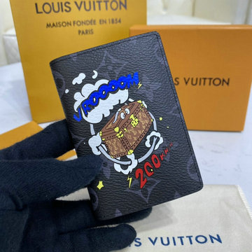 ルイヴィトン LOUISVUITTON 057-M61696L　2021年最新入荷 オーガナイザー ドゥ ポッシュ パスポートケース カードケース モノグラムマカサーキャンバス