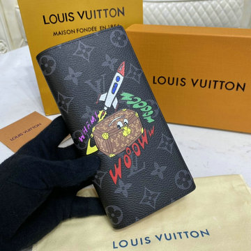 ルイヴィトン LOUISVUITTON 057-M61697R　2021年最新入荷 ポルトフォイユ ブラザ 二つ折り長財布 ロングウォレット 札入れ カードポケット モノグラムキャンパス