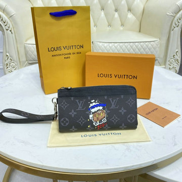 ルイヴィトン LOUISVUITTON 057-M69407K　2021年最新入荷 ジッピー ドラゴンヌ ファスナー長財布 ストラップ付き ロングウォレット 手持ちかばん モノグラムキャンバス