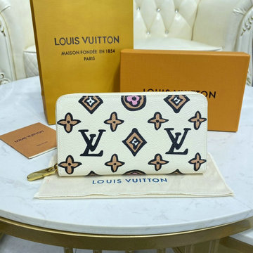 ルイヴィトン LOUISVUITTON 057-M80676　2021年最新入荷 ジッピー ウォレット ファスナー長財布 ロングウォレット カードポケット 小銭入れ モノグラム キャンバス