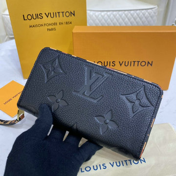 ルイヴィトン LOUISVUITTON 057-M80680　2021年最新入荷 ジッピー ウォレット ファスナー長財布 ロングウォレット カードポケット 小銭入れ モノグラムアンプラント