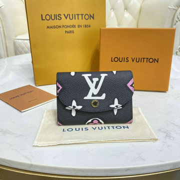 ルイヴィトン LOUISVUITTON 057-M80755　2021年最新入荷 ポルトモネ ロザリ 小銭入れ コインケース 短財布 名刺入れ ワイルド アット ハット コレクション