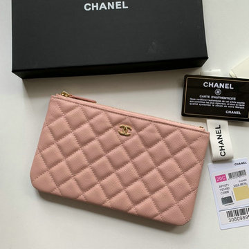 シャネル CHANEL JS-CH1071QFH　2021年最新入荷 クラッチバッグ 手持ちかばん ジッピーウォレット ポーチ キャビアスキン