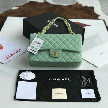 シャネル CHANEL JS-CH1112GYJNG　2021年最新入荷 クラシック 斜め掛け ショルダーバッグ フラップバッグ レディースかばん クロスボディ ラムスキン