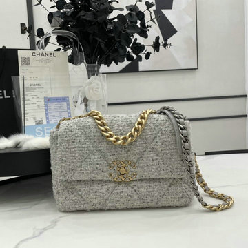 シャネル CHANEL JS-CH1160MHS　2021年最新入荷 19 ラージ ハンドバッグ 斜め掛け ショルダーバッグ フラップバッグ レディースかばん クロスボディ ツイード