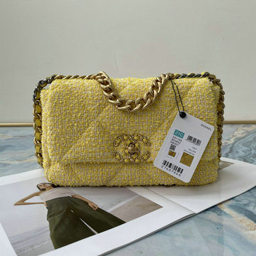 シャネル CHANEL JS-CH1160SYL　2021年最新入荷 19 ラージ ハンドバッグ 斜め掛け ショルダーバッグ フラップバッグ レディースかばん クロスボディ ツイード