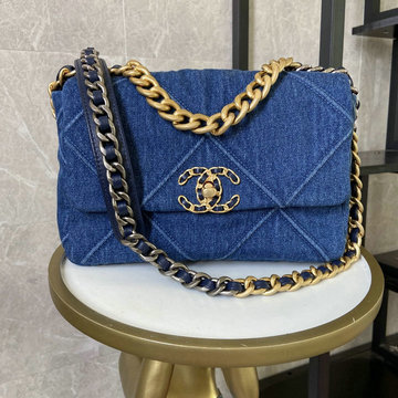 商品名称：シャネル CHANEL JS-CH1160NBL　2021年最新入荷 19 ラージ ハンドバッグ 斜め掛け ショルダーバッグ フラップバッグ レディースかばん クロスボディ ラムスキン