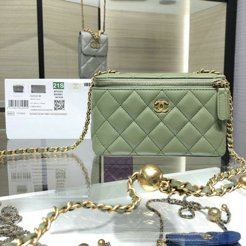 シャネル CHANEL JS-CH1448NG　2021年最新入荷 スモール ヴァニティー ケース 斜め掛け ショルダーバッグ 化粧かばん レディースかばん クロスボディ