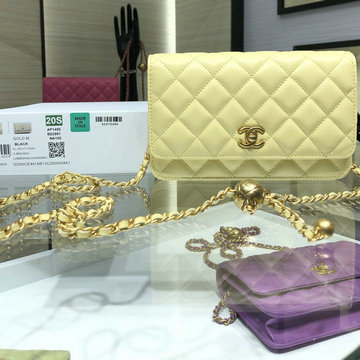 シャネル CHANEL JS-CH1450QY　2021年最新入荷 WOC フラップバッグ チェーンウォレット 斜め掛け ショルダーバッグ クロスボディバッグ レディースかばん