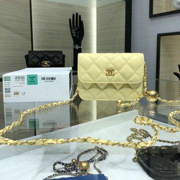 シャネル CHANEL JS-CH1465QY　2021年最新入荷 WOC フラップバッグ チェーンウォレット 斜め掛け ショルダーバッグ クロスボディバッグ レディースかばん