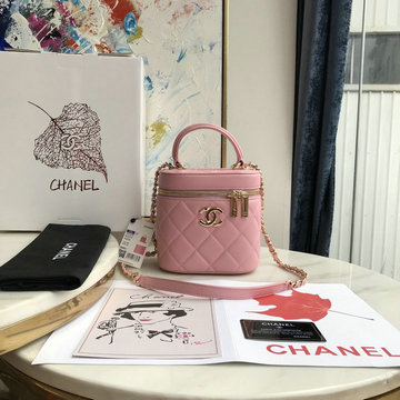 シャネル CHANEL JS-CH1626FH　2021年最新入荷 スモール ヴァニティー ケース トップハンドルバッグ 斜め掛け ショルダーバッグ 化粧かばん クロスボディバッグ