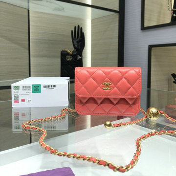 商品名称：シャネル CHANEL JS-CH1465MH　2021年最新入荷 WOC フラップバッグ チェーンウォレット 斜め掛け ショルダーバッグ クロスボディバッグ レディースかばん