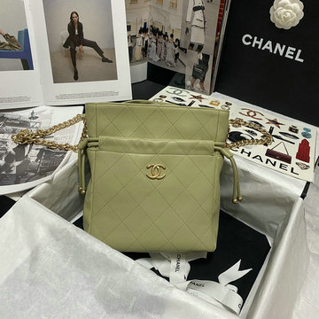 シャネル CHANEL JS-CH2168QG　2021年最新入荷 斜め掛け ショルダーバッグ ドローストリングバッグ クロスボディバッグ レディースかばん