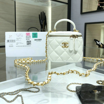 商品名称：シャネル CHANEL JS-CH2198BS　2021年最新入荷 スモール ヴァニティー ケース トップハンドルバッグ 斜め掛け ショルダーバッグ 化粧かばん クロスボディバッグ