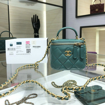 商品名称：シャネル CHANEL JS-CH2198GL　2021年最新入荷 スモール ヴァニティー ケース トップハンドルバッグ 斜め掛け ショルダーバッグ 化粧かばん クロスボディバッグ