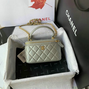 商品名称：シャネル CHANEL JS-CH2199HS　2021年最新入荷 スモール ヴァニティー ケース トップハンドルバッグ 斜め掛け ショルダーバッグ 化粧かばん クロスボディバッグ