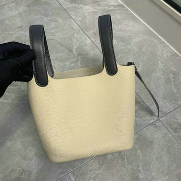 エルメス HERMES 3589-HPT18LPYBK 2021年最新入荷 ピコタン バケットバッグ トートバッグ ハンドバッグ ショッピングバッグ レディースかばん トリヨン