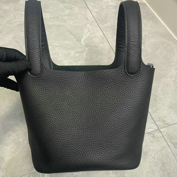 エルメス HERMES 3589-HPT18LQYBK 2021年最新入荷 ピコタン バケットバッグ トートバッグ ハンドバッグ ショッピングバッグ レディースかばん トリヨン