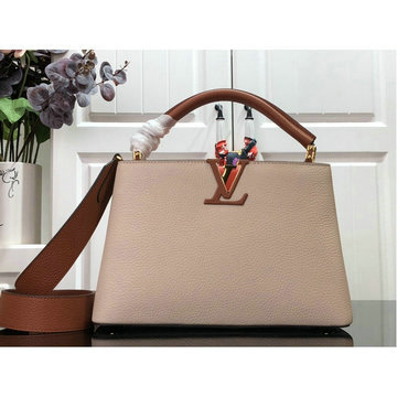 ルイヴィトン LOUISVUITTON 025-M57904D　2021年最新入荷 カプシーヌ MM ハンドバッグ トートバッグ ショルダーバッグ トリヨンレザー