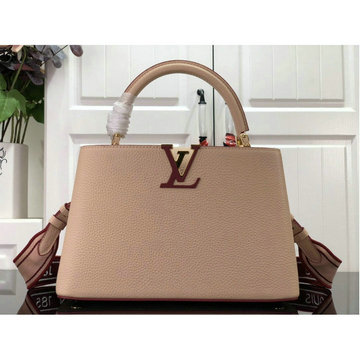 ルイヴィトン LOUISVUITTON 025-M58610　2021年最新入荷 カプシーヌ MM ハンドバッグ トートバッグ ショルダーバッグ トリヨンレザー