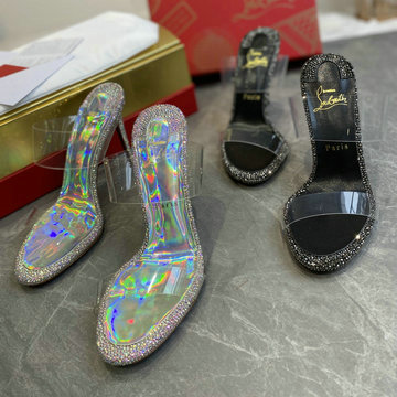 クリスチャンルブタン CHRISTIAN LOUBOUTIN 26-CLJ21040　2021年最新入荷 ハイヒールサンダル スリングバック ミュール ピンヒール レディースシューズ 靴
