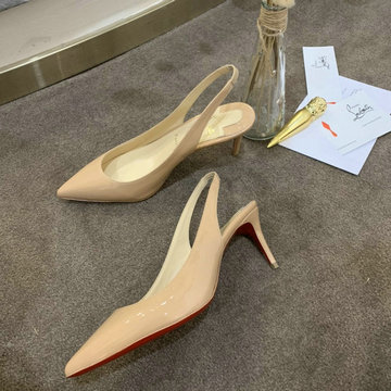 商品名称：クリスチャンルブタン CHRISTIAN LOUBOUTIN 26-CLJ21043D　2021年最新入荷 ハイヒールシューズ スリングバック サンダル とんがりトウ ピンヒール