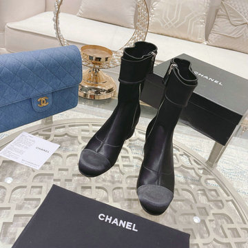 商品名称：シャネル CHANEL 26-CHJ21074R　2021年秋冬最新入荷 ショートブーツ ローヒールシューズ ファスナー開閉式 レディースシューズ カジュアルシューズ