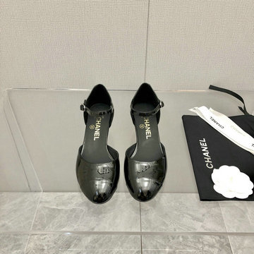 商品名称：シャネル CHANEL 26-CHJ21076　2021年秋冬最新入荷 バレーシューズ サンダル ローヒールシューズ スクエアヒール レディース シューズ パテントレザー