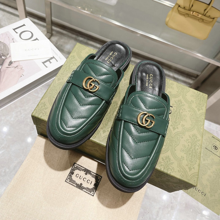 商品名称：グッチ GUCCI 26-GGJ21026PG　2021年秋冬最新入荷 パンプスサンダル ウィメンズ スリッパ ローファーサンダル ぺたんこミュール レディースシューズ ラムスキン