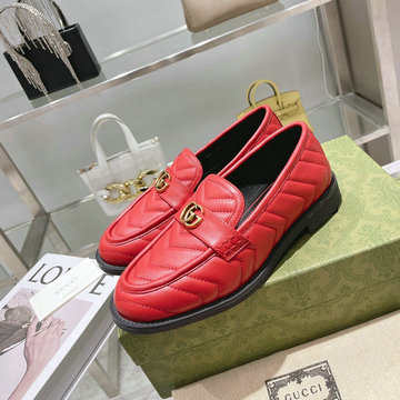 グッチ GUCCI 26-GGJ21027R　2021年秋冬最新入荷 ローファー ウィメンズ フラットシューズ レディースシューズ