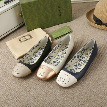 商品名称：グッチ GUCCI 26-GGJ21029　2021年秋冬最新入荷 ローファー フラットシューズ バレーシューズ レディースシューズ ラムスキン