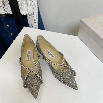 ジミーチュー JIMMY CHOO 26-JMCJ21020　2021年最新入荷 パンプス フラットシューズ トンガリとう ウィメンズシューズ レディースシューズ 靴