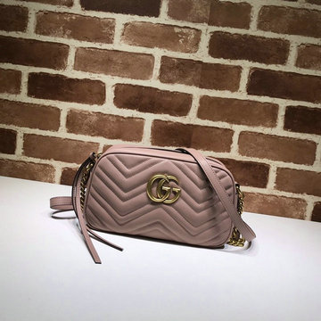 商品名称：グッチ GUCCI 057-GG447632QFH　2021年最新入荷 GGマーモント スモール 斜め掛け ショルダーバッグ クロスボディバッグ レディースかばん カーフレザー