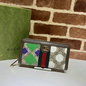 商品名称：グッチ GUCCI 057-GG523154YKF　2021年最新入荷 オフィディア ジップアラウンドウォレット ファスナー長財布 ロングウォレット 札入れ 小銭入れ カーフレザー