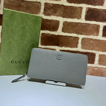 商品名称：グッチ GUCCI 057-GG456117HS　2021年最新入荷 GGマーモント ジップアラウンドウォレット ファスナー長財布 ロングウォレット 札入れ 小銭入れ カーフレザー