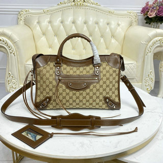 グッチ GUCCI 057-GG681695BKF　2021年最新入荷 トップハンドルバッグ トートバッグ ハンドバッグ 2way ショルダーバッグ キャンパス