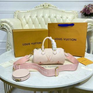 ルイヴィトン LOUISVUITTON 057-M45707　2021年最新入荷 パピヨン BB トートバッグ ハンドバッグ 2way 斜め掛け ショルダーバッグ グレインレザー