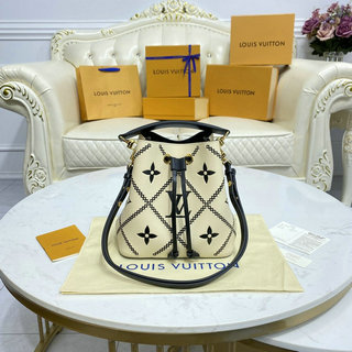 商品名称：ルイヴィトン LOUISVUITTON 057-M46023X　2021年最新入荷 ネオノエ BB バケットバッグ ショルダーバッグ トートバッグ ドローストリングバッグ モノグラム