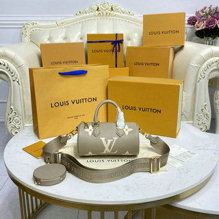ルイヴィトン LOUISVUITTON 057-M46031　2021年最新入荷 パピヨン BB トートバッグ ハンドバッグ 2way 斜め掛け ショルダーバッグ グレインレザー