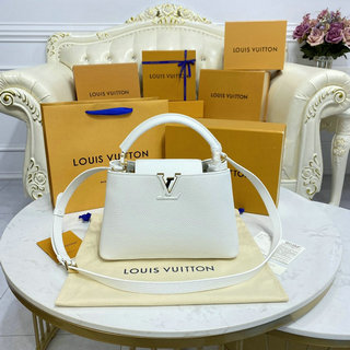 商品名称：ルイヴィトン LOUISVUITTON 057-M56845ZB　2021年最新入荷 カプシーヌ MINI ハンドバッグ トートバッグ 2way 斜め掛け ショルダーバッグ クロスボディバッグ