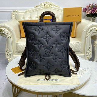 ルイヴィトン LOUISVUITTON 057-M58981　2021年最新入荷 スポーティ バックパック LV ピロー カプセル コレクション リュックサック リュック ディパックバッグ