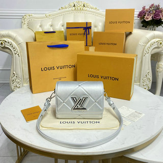 ルイヴィトン LOUISVUITTON 057-M59031　2021年最新入荷 ツイスト PM 斜め掛け ショルダーバッグ クロスボディバッグ レディースかばん シープレザー