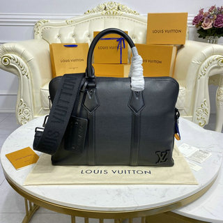 ルイヴィトン LOUISVUITTON 057-M59159　2021年最新入荷 テイクオフ ブリーフケース トップハンドルバッグ トートバッグ ハンドバッグ ビジネスバッグ メンズかばん