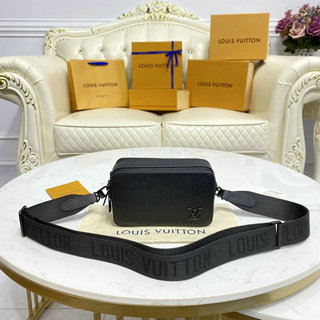 商品名称：ルイヴィトン LOUISVUITTON 057-M59161　2021年最新入荷 アルファ ウエアラブル ウォレット 斜め掛け ショルダーバッグ クロスボディバッグ メンズかばん