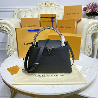商品名称：ルイヴィトン LOUISVUITTON 057-N92040　2021年最新入荷 カプシーヌ BB ハンドバッグ トートバッグ 2way 斜め掛け ショルダーバッグ クロスボディバッグ