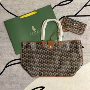 ゴヤール GOYARD BX-GY2378TH　2021年新色入荷 サンルイ anjou アンジュー トップハンドルバッグ トートバッグ リバーシブル ハンドバッグ ショッピングバッグ レザー