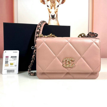 商品名称：シャネル CHANEL CC-CH0957NFH　2021年最新入荷 19 チェーンウォレット フラップバッグ 斜め掛け ショルダーバッグ クロスボディバッグ レディースかばん